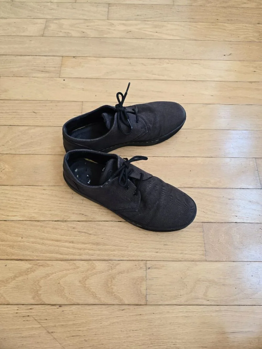 Dr Martens | Cairo Lo Black Canvas Indie Grunge Oxford Shoes | Mens 10